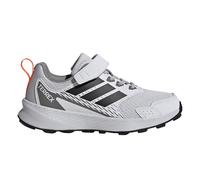adidas Terrex Tracefinder Junior Trail Running Shoes | UK J10 in Solid Grey/Semi Impact Orange/Ch Solid Grey