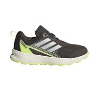adidas Terrex Tracefinder Junior Trail Running Shoes | UK J5 in Shadow Olive/Dash Grey/Frozen Lemon
