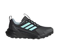adidas Women's Terrex Tracefinder 2 Climaproof Trail Running Shoes, Carbon/Semi Flash Aqua/Grey Six, 9 UK