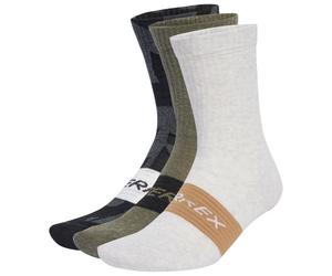 adidas Terrex - TRX MT Sock 3-Pack - Sports socks size L, grey