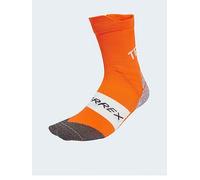 adidas Unisex Terrex Xperior CLIMACOOL Trail Crew Socks, semi impact orange, 6.5-8