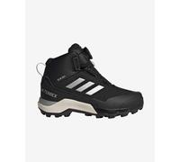 adidas Terrex Winter Mid BOA RAIN.RDY Shoes Black Grey Kids - 33.5