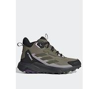 adidas Terrex Womens Anylander Rain Ready Mid hiking Shoes, Olive Strata/Night Cargo/Black, Size 6, Women Olive Strata/Night Cargo/Black