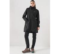 adidas Terrex Womens Mountain 2L Rain Parka, Black, Size M, Women Black