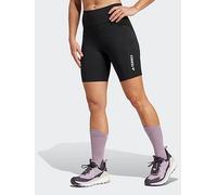adidas Women's Terrex Multi 8inch Tight Shorts, Black, M