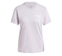 adidas Women's Terrex Graphic T-Shirt, Silver Dawn, L