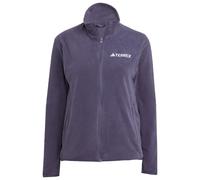 Adidas Multi Essentials Full Zip Fleece Purple M Woman