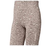 adidas Terrex - Women's Multi 8'' AOP2 Tight Shorts - Shorts size L, brown