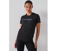 Adidas Terrex Multi Climacool Logo Tech Short Sleeve T-shirt Black M Woman