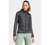 adidas Women's Terrex Multi Hybrid Insulated Hooded Jacket, Black, M