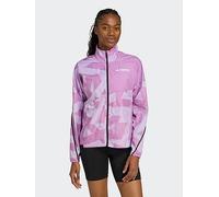 Adidas Terrex Multi Printed Windbreaker Purple XS Women