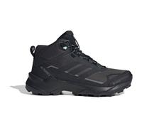 adidas Women's Terrex Skychaser AX5 Mid Gore-TEX Hiking Shoes, Carbon/Core Black/Semi Flash Aqua, 6 UK