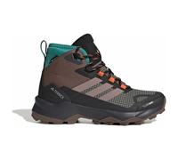 adidas Women's Terrex Skychaser AX5 Mid Gore-TEX Climawarm+ Hiking Shoes, Earth Strata/Trace Brown/Pure Teal, 4 UK