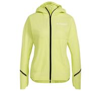 adidas Terrex - Women's Terrex Xperior Light Rain Jacket - Waterproof jacket size XS, yellow