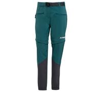 adidas Terrex - Women's Utilitas ZO Pants - Zip-off trousers size 36 - Regular, blue