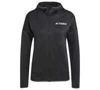 adidas Terrex - Women's Xploric Light Fleece Hooded Jacket - Fleece jacket size XS, black/grey