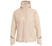 adidas Terrex - Women's XPR Light Rain Jacket - Waterproof jacket size XL, sand