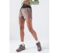 adidas Terrex Womens Xpr Walking Shorts, Brown, Size M, Women Brown