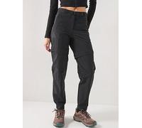 adidas Terrex Womens Xpr Zip Off Walking Trousers, Black, Size 10, Women Black
