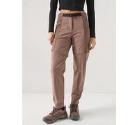 Adidas Terrex Xperior Utilitas Clima365 Zip-off Pants Brown 36 / Regular Women