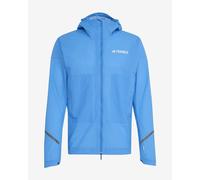 adidas Terrex Xperior 2.5 Layer Light CLIMAPROOF Hooded Jacket Blue Women - S