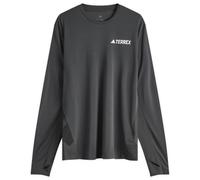adidas Terrex - Xploric L/S T-Shirt - Sport shirt size XL, grey/blue