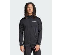 adidas Terrex Xperior Climawarm Light Fleece Jacket, Black, Size 2Xl, Men Black