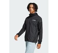 adidas Terrex Xperior Climawarm+ Wind Light Fleece Hooded Jacket, Black, Size 2Xl, Men Black