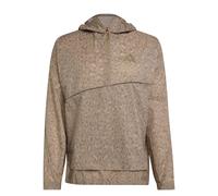 Adidas Terrex Xploric Clima365 Printed Wind Anorak Jacket Blanch Cargo / Cardboa