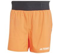 Adidas - Breathable trail shorts with pole holder - Xperior Shorts 5" Semi Impact Orange for Men in Recycled Polyester - Size S Orange