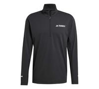 adidas Terrex XPR Half-Zip Running Shirt Men - Black, Size XL