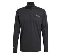 adidas Terrex XPR Half-Zip Running Shirt Men - Black, Size XXL