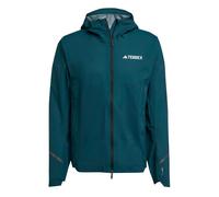 adidas Terrex XPR Light Rain Running Jacket Men - Petrol, Size L
