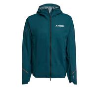 adidas Terrex XPR Light Rain Running Jacket Men - Petrol, Size M