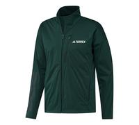 adidas Terrex XPR Softshell Running Jacket Men - Green, Size L