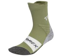 adidas Terrex - XPR Trail Crew Socks - Running socks size M, olive