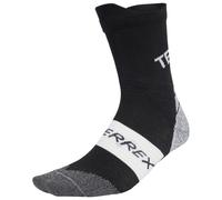 adidas Unisex Terrex Xperior CLIMACOOL Trail Crew Socks, Black, 4.5-6