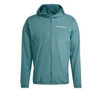 adidas Terrex XPR Wind Fleece Running Jacket Men - Dark Green, Size S