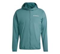adidas Terrex XPR Wind Fleece Running Jacket Men - Dark Green, Size XXL