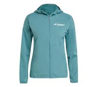 adidas Terrex XPR Wind Fleece Running Jacket Women - Dark Green, Size L