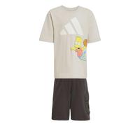 adidas The Simpsons Tee Set Kids, Beige, Size 6-7 Years Beige