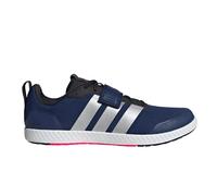 adidas The Total 2 Weightlifting Shoes | UK 13 in Dark Blue/Silver Metallic/Core Black
