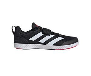 adidas The Total Weightlifting Shoes | UK 6 in Core Black/Cloud White/Pure Ruby