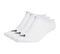 adidas - Thin&Light Sportswear No Show Socks 3-Pack - Sports socks size M, white