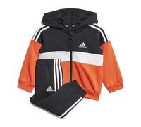 adidas Sets & Outfits Tiberio 3-Stripes Colorblock Fleece Track Suit in Black 12 / 18 months