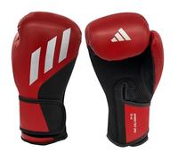 adidas Tilt 200 Boxing Gloves 16oz - Made from PU Leather, with Elasticated Strap for Secure Fit, Provides Wrist Support for Sparring, Training, & Boxing Bag Workouts, Suitable for Men & Women, Red