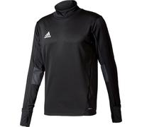 adidas Men Tiro 17 Training T-shirt - Black/Dark Grey/White, Medium