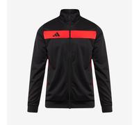 adidas Tiro 25 Essentials Slim Tracksuit Black Lucid Red