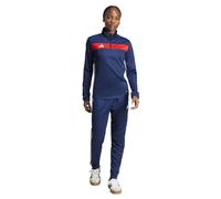 adidas Womens Tiro 25 Essentials Tracksuit Navy Blue/Red XL