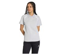 adidas Women's Tiro 26 League Polo Shirt, Team Light Grey/White, M